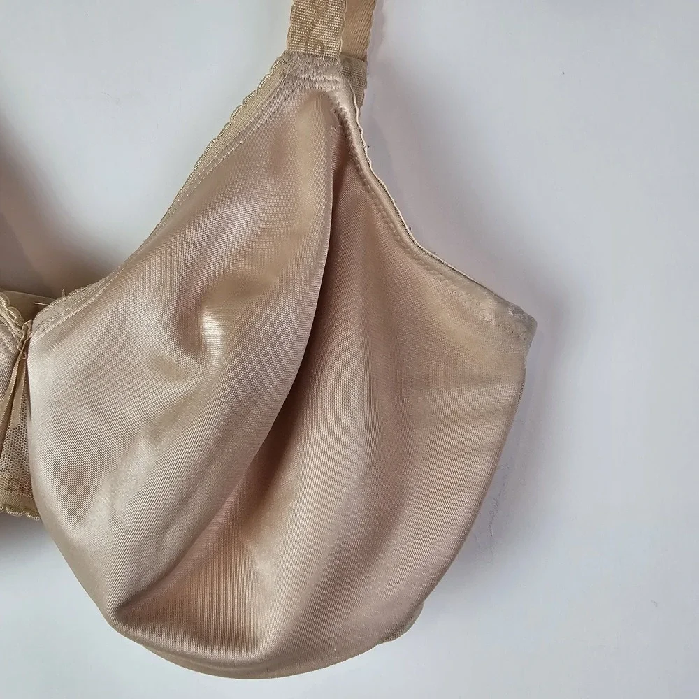 Wacoal 857109 34DD Nude Simple Shaping Minimizer Underwire Bra Minimalist